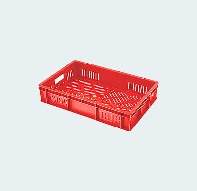 500*325*100 Injection Moulded Plastic Crate 500*325*100 Injection Moulded Plastic Crate