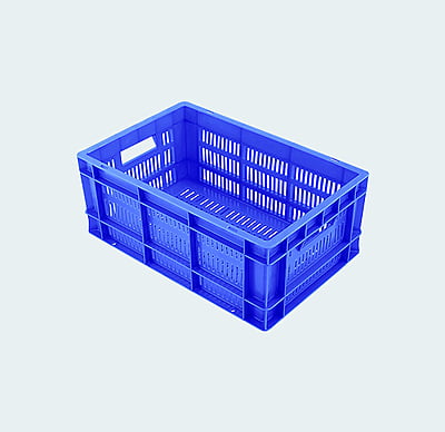 500*325*250 Injection Moulded Plastic Crate 500*325*250 Injection Moulded Plastic Crate