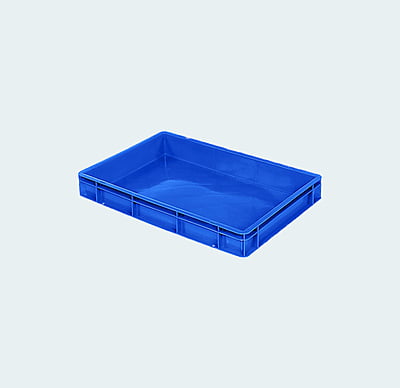 600*400*80 Injection Moulded Plastic Crate 600*400*80 Injection Moulded Plastic Crate