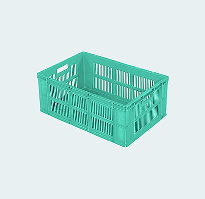 600*400*240 Injection Moulded Plastic Crate 600*400*240 Injection Moulded Plastic Crate