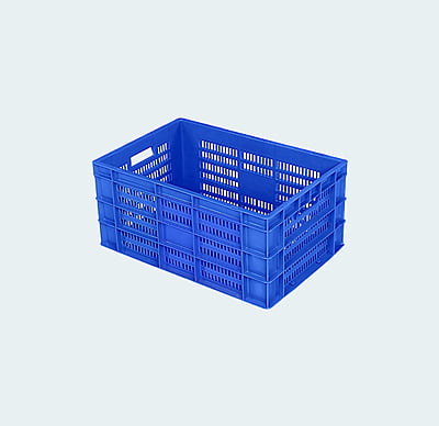 600*400*275 Injection Moulded Plastic Crate 600*400*275 Injection Moulded Plastic Crate