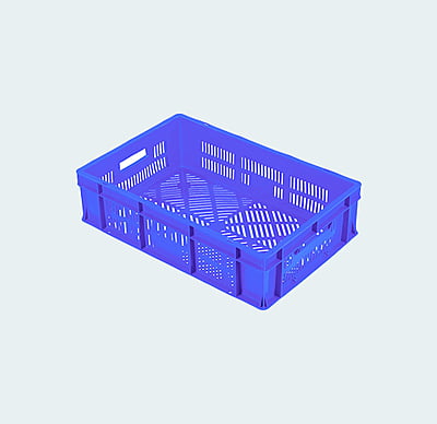 600*400*160 Injection Moulded Plastic Crate 600*400*160 Injection Moulded Plastic Crate