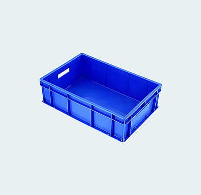600*400*175 Injection Moulded Plastic Crate 600*400*175 Injection Moulded Plastic Crate