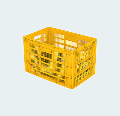 600*400*380 Injection Moulded Plastic Crate 600*400*380 Injection Moulded Plastic Crate