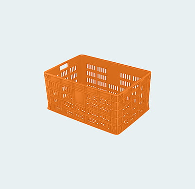 650*450*315 Injection Moulded Plastic Crate 650*450*315 Injection Moulded Plastic Crate