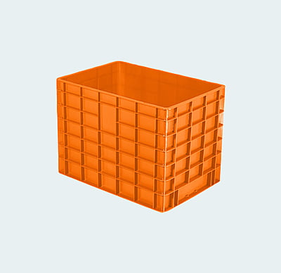 650*450*485 Injection Moulded Plastic Crate 650*450*485 Injection Moulded Plastic Crate