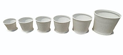 Round with Plate Flower Pot - 2 Extra Large Round with Plate Flower Pot - 2 Extra Large